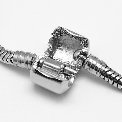 304 de acero europeo pulseras estilo inoxidable para la fabricación de joyas
