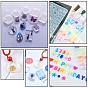 Olycraft Epoxy Resin Crafts, with Silicone Molds, Iron Findings, Tassel Pendant Decorations, Shell Beads, Handmade Polymer Clay Nail Art Decoration, Glass & Acrylic Beads and Other Tools