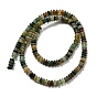 Natural Agate Beads Strands, Rondelle