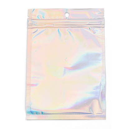 Rectangle Zip Lock Plastic Laser Bags, Resealable Bags