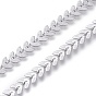 304 Stainless Steel Cobs Chain, Soldered
