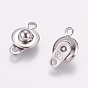201 Stainless Steel Snap Clasps