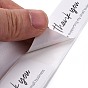 Étiquette cadeau autocollante en papier youstickers, rectangle merci autocollants étiquettes, pour les petites entreprises