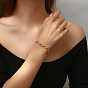 Stainless Steel Cable Chain Bracelets,  with Lobster Claw Clasp, for Women