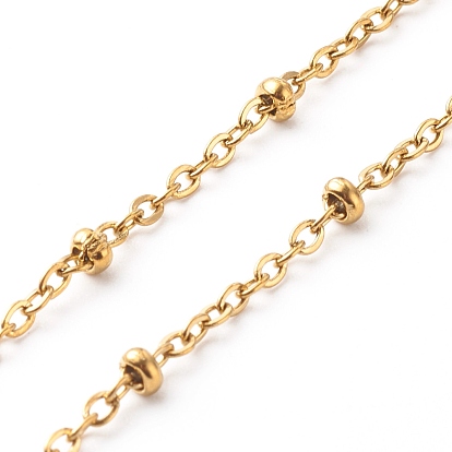 304 Stainless Steel Satellite Chains Necklace
