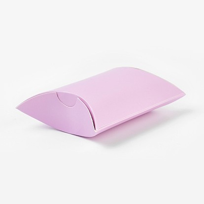Kraft Paper Wedding Favor Gift Boxes, Pillow