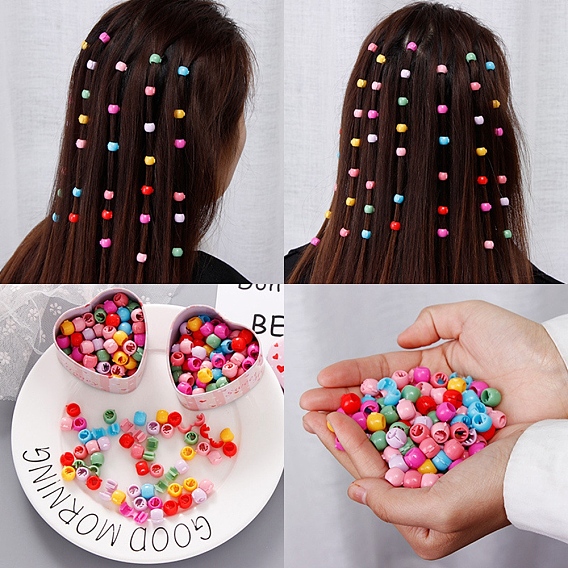 Mini pinzas de pelo de plástico con garra, accesorios para el cabello de color macaron para niñas o mujeres