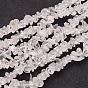 Natural Quartz Crystal Chips Beads Strands