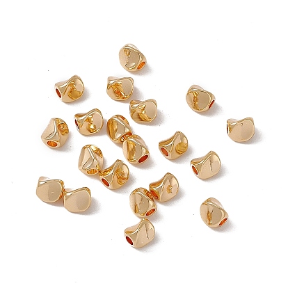 Brass Beads, Long-Lasting Plated, Nuggets