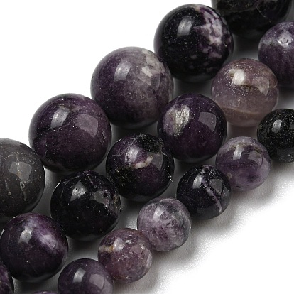 Grade A Natural Fluorite Beads Strands, Round