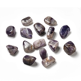 Améthyste perles naturelles, sans trou, nuggets, pierre tombée, pierres de guérison pour l'équilibrage des chakras, cristal thérapie, méditation, reiki, gemmes de remplissage de vase