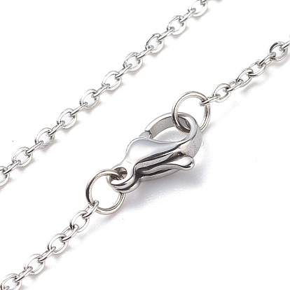 Cat Eye Sun Pendant Necklace with 304 Stainless Steel Cable Chains for Women