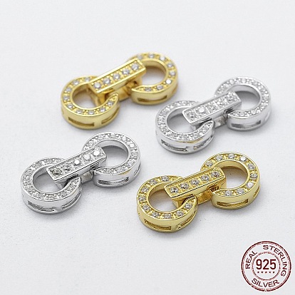 925 застежка-молния из циркония из стерлингового серебра, раз по сравнению с застежками, с печатью 925, кольцо
