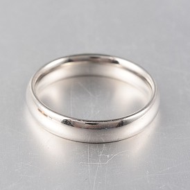 304 Stainless Steel Plain Band Rings