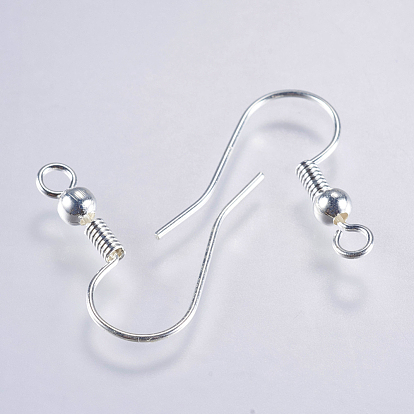 Латунные крючки для сережек, провод уха, с горизонтальной петлей, долговечный, без свинца и без кадмия