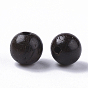 Natural Wood Beads, Waxed Wooden Beads, Dyed, Round