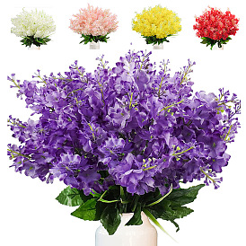 Simulated flowers for restaurant partition decoration and wedding bouquet.