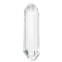 Transparent Glass Big Pendants, Faceted, for Chandelier Crystal Hanging Pendants