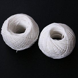 Fil à tricoter en coton ciré, fil au crochet