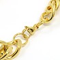 Fashionable 304 Stainless Steel Cuban Link Chain Bracelets, with Lobster Claw Clasps, Faceted, 8-5/8 inch (220mm), 13.5mm