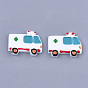 Cabuchones de resina, ambulancia