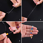 OLYCRAFT Elastic Cord Stretch Beading Thread Box Set with Big Eye Beading Needles and Scissors for Beading Jewelry