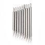 304 Stainless Steel Double Flanged Spring Bar Watch Strap Pins