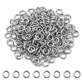 304 Stainless Steel Jump Rings, Open Jump Rings, Round Ring