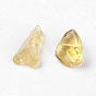 Natural Citrine Beads, Tumbled Stone, No Hole/Undrilled, Chips
