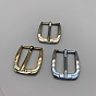 Boucles à rouleaux en alliage, 1 boucle ardillon pièce pour hommes accessoires de ceinture de bricolage, rectangle