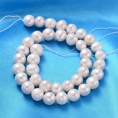 Natural Cultured Freshwater Pearl Beads Strands, Potato