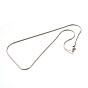 304 Stainless Steel Snake Chain Necklaces