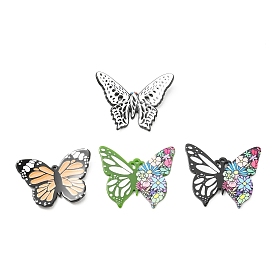 Halloween Theme Acrylic Pendants, Butterfly