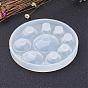 DIY Silicone Molds, Resin Casting Molds, For UV Resin, Epoxy Resin Jewelry Making, Flat Round