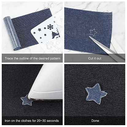 Gorgecraft Jean Patches, for Sew on/Iron on Denim Patches, Clothing Repair, Cloth Iron on/Sew on Patches, Costume Accessories