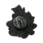 Eye-catching Enamel Pins, Black Alloy Brooch for Backpack Clothing, Jewelry Bag/Wallet/Money