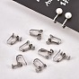 304 Stainless Steel Clip-on Earring Settings