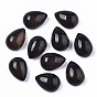 Translucent Glass Cabochons, Changing Color Mood Cabochons, Teardrop