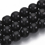 Electroplated Non-magnetic Synthetic Hematite Beads Strands, Round
