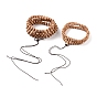 Mala Bead Bracelet, 108 Cypress Round Beaded Stretch Bracelet, Prayer Meditation Jewelry for Men Women