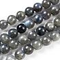 Grade AA Natural Gemstone Labradorite Round Beads Strands