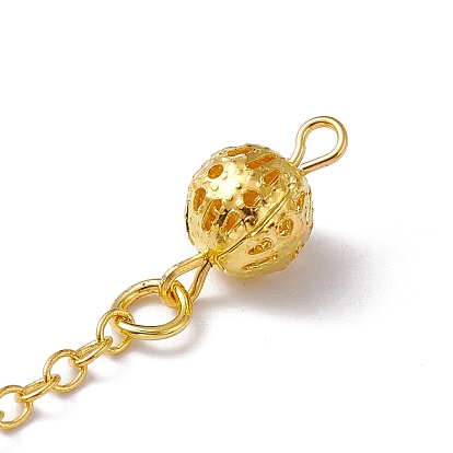 Gemstone Dowsing Pendulum Big Pendants, with Rack Plating Brass Findings, Cadmium Free & Lead Free, Cone