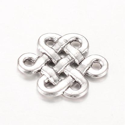 Tibetan Style Alloy Chandelier Components Links, Chinese Knot, Cadmium Free & Lead Free