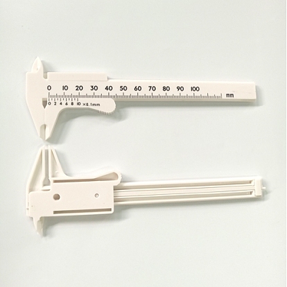 Plastic Sliding Gauge Mini Vernier Caliper, Single Scale