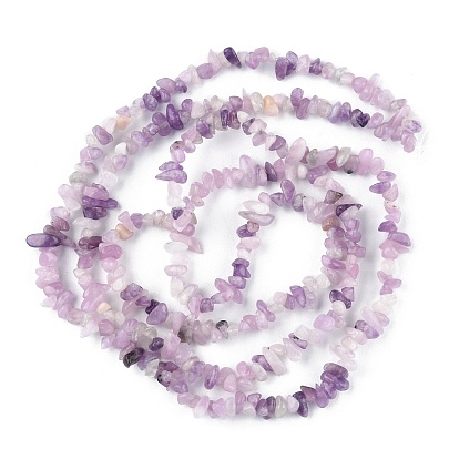Natural Lilac Jade Beads Strands, Chip