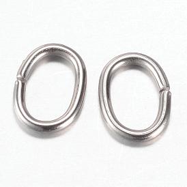 201 conectores de enlace rápido de acero inoxidable, que une los anillos, oval