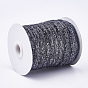 Glitter Sparkle Ribbon, Polyester & Nylon Ribbon