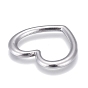 Revestimiento iónico (ip) 304 anillos de unión de acero inoxidable, corazón