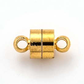 Brass Magnetic Clasps with Loops, Column
