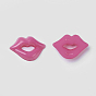 Cabochons en forme de lèvre acrylique, pour Saint Valentin